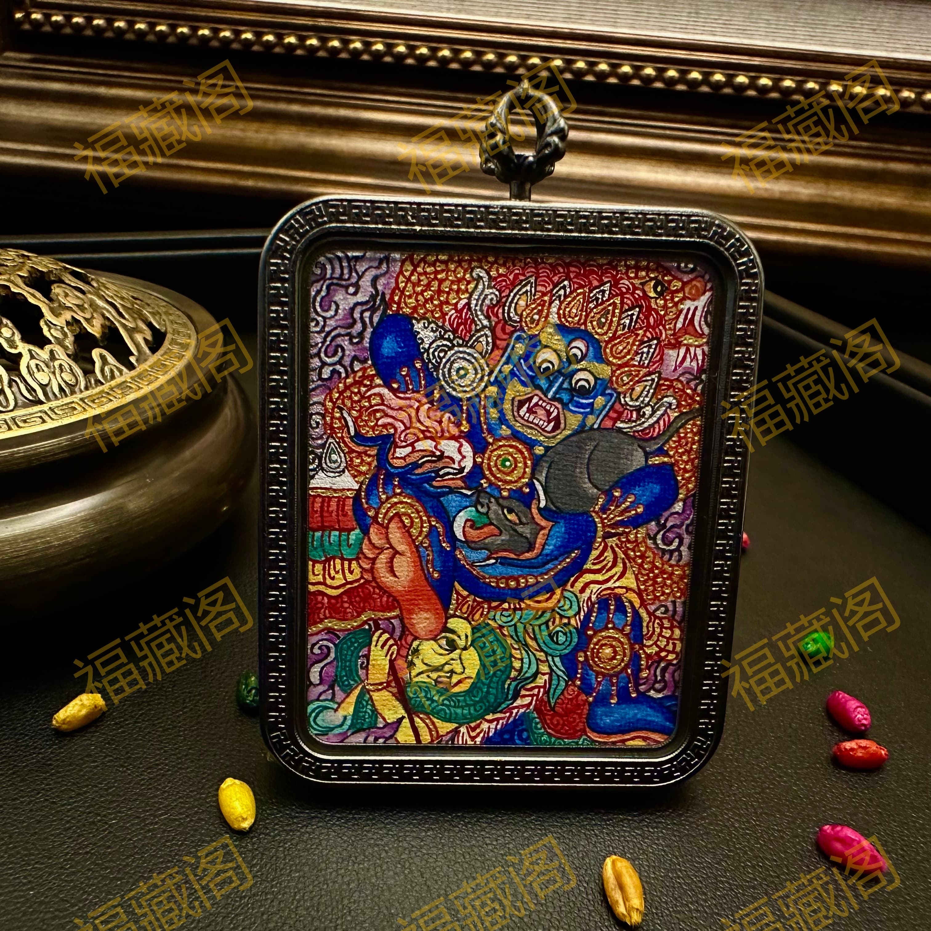 黑財神 全身造像(2) 40mmX50mm